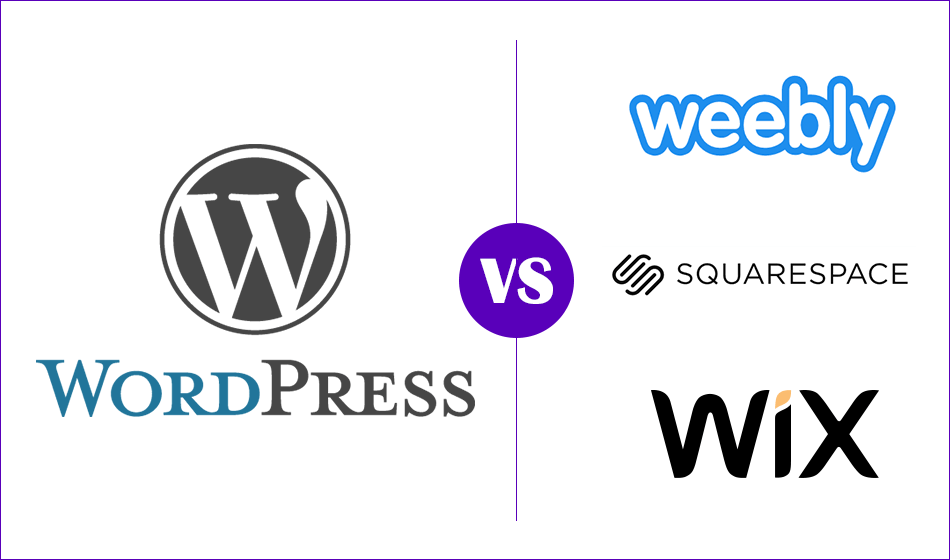 WordPress与Wix、Squarespace、Weebly的对比分析