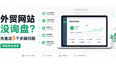 外贸网站没有询盘原因检查
